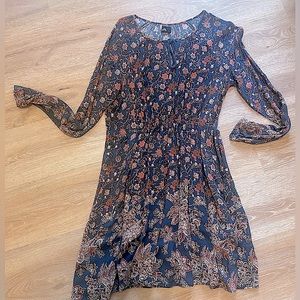 Dotti long sleeve mini dress